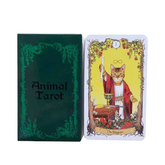 Animal Tarot cards board game wait tarot cards