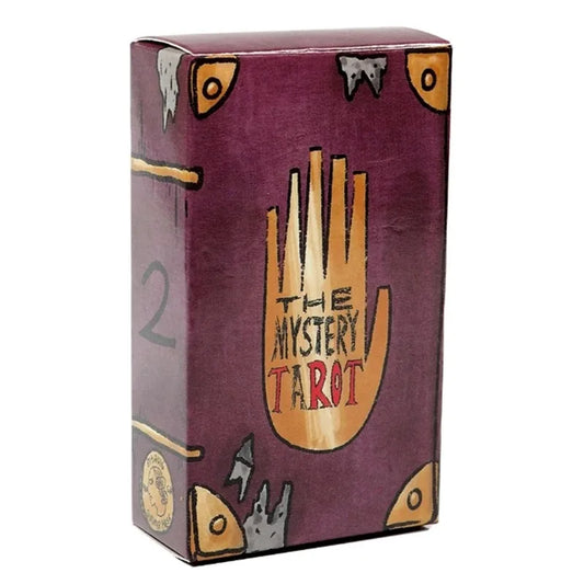 Mystery Tarot Cards 78PCS Cards Deck Gravity Falls Inspired English Version Witchy For Beginner, Classic Divination Tarot Cards